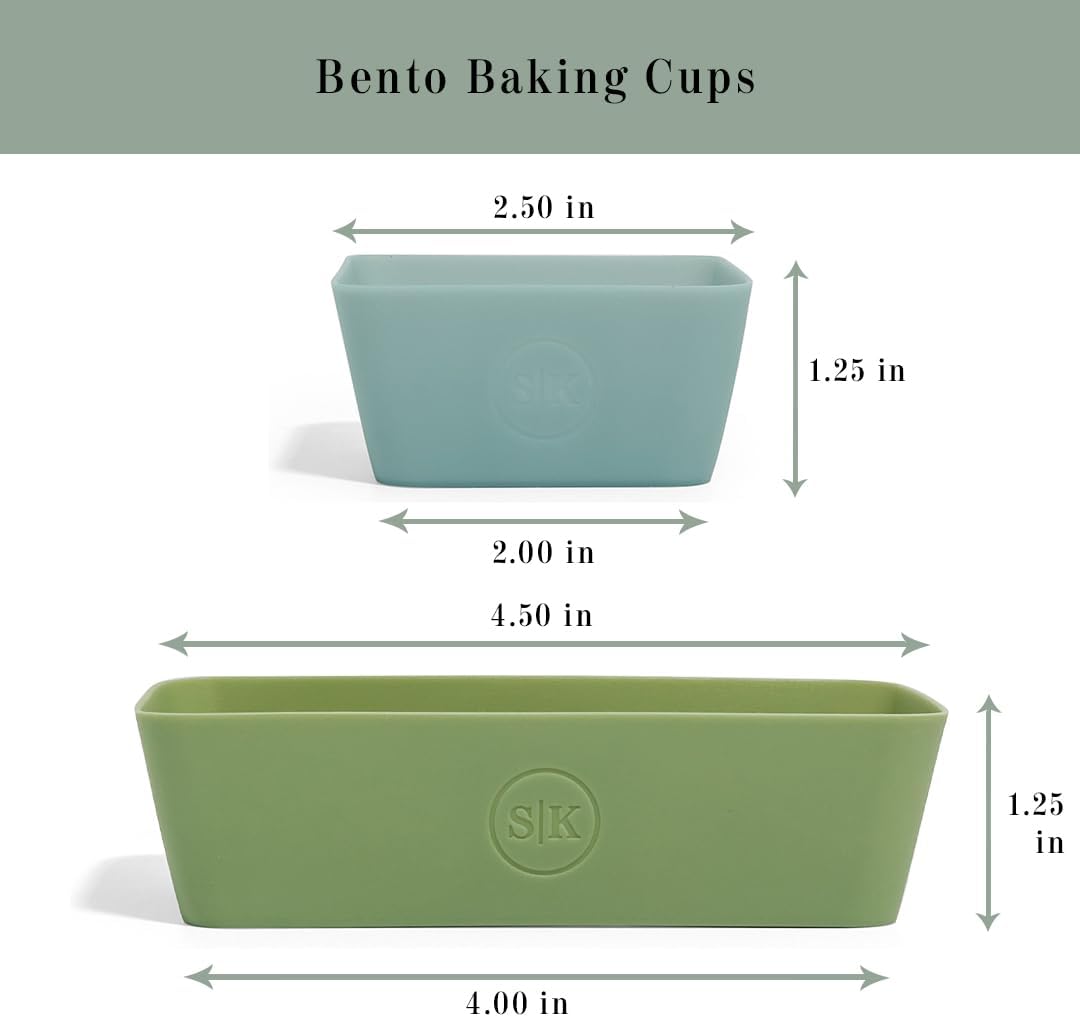 The Silicone Kitchen Reusable JUMBO Silicone Baking Cup, Non-Toxic, BPA Free, Dishwasher Safe, Jumbo, 12 Pack, White Blue Green