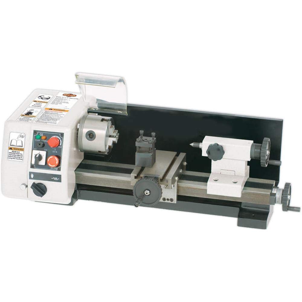 Shop Fox 6 in. x 10 in. Mini Metal Lathe M1015
