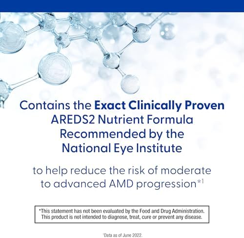 PreserVision AREDS 2 Eye Vitamins, #1 Eye Doctor Recommended Brand, Lutein and Zeaxanthin Supplement with Vitamin C, Vitamin E, Zinc, and Copper, 60 Softgels (Minigels)