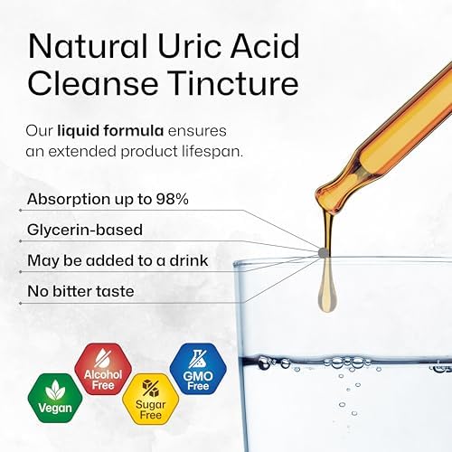 BIO KRAUTER® 7-in-1 Uric Acid Support Supplement with Tart Cherry, Dandelion Root, Cranberry