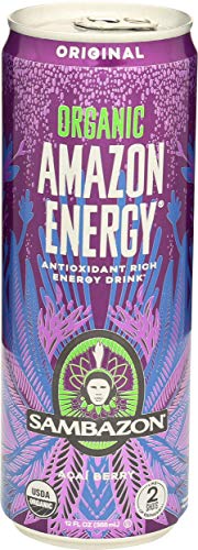 Sambazon Acai Berry, Energy Drink, 12 Fl Oz Can
