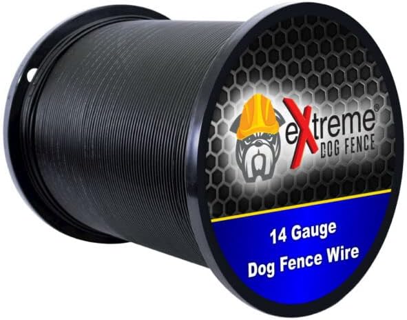 18 Gauge Dog Fence Wire, 1500 ft, Underground Boundary Wire, Heavy Duty | 1500-ft continuous spool; polyethylene jacket, UV-resistant, direct-burial; fits Extreme Dog Fence, PetSafe Compatible