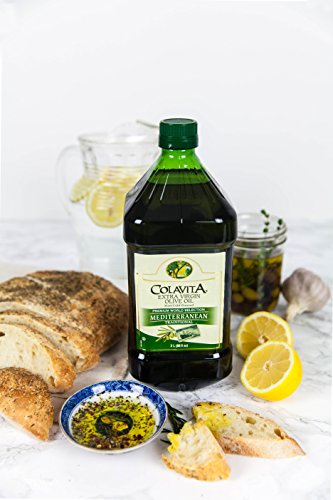 Colavita Mediterranean Extra Virgin Olive Oil | Cold Pressed Blend from Italy, Greece, Spain, Tunisia
