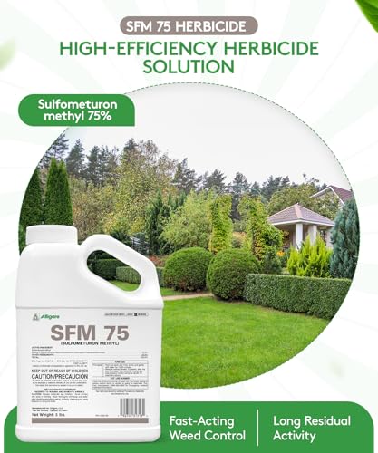 ALLIGARE SFM 75 Weed Killer - Broad-Spectrum Pre- and Post-Emergent Weed Killer for Forestry, Rights-of-Way, Industrial & Non-Crop Sites - Low Use Rates, Residual Performance - 3 lb