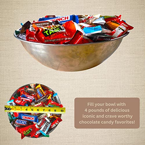 ULTIMATE Assorted CHOCOLATE Candy Mix! (4 Lbs.) Fun Mega Variety! Individually Wrapped Minis, Bulk, FRESH & DELICIOUS Fun Size Assortment