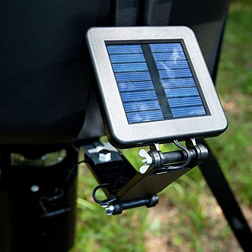 Moultrie 6-Volt Deluxe Solar Panel for Feeders | For Moultrie deer feeders, maintains battery charge, weatherproof, easy install