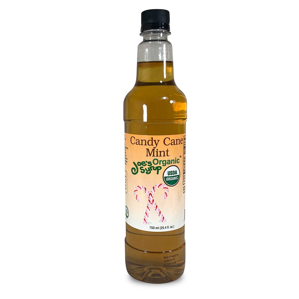 Joe’s Syrup Organic Flavored Syrup, Organic Strawberry, 750 ml | Vegan, gluten-free, Non-GMO, no HFCS; for cocktails & desserts