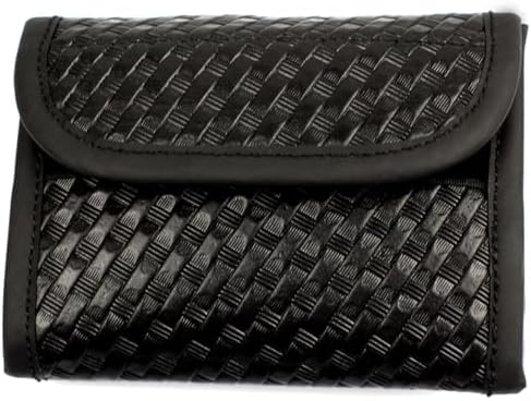ROCOTACTICAL Flat Latex Glove Pouch, Basketweave Glove Holder for Duty Belt