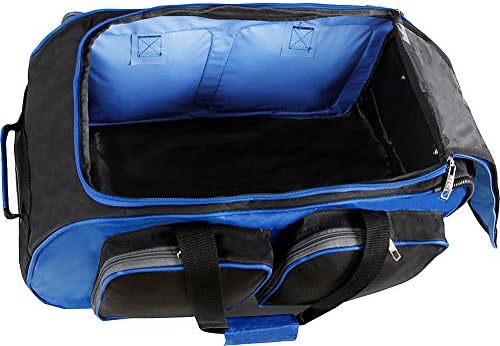 Fila 22" Lightweight Carry On Rolling Duffel Bag, Neon Lime, One Size