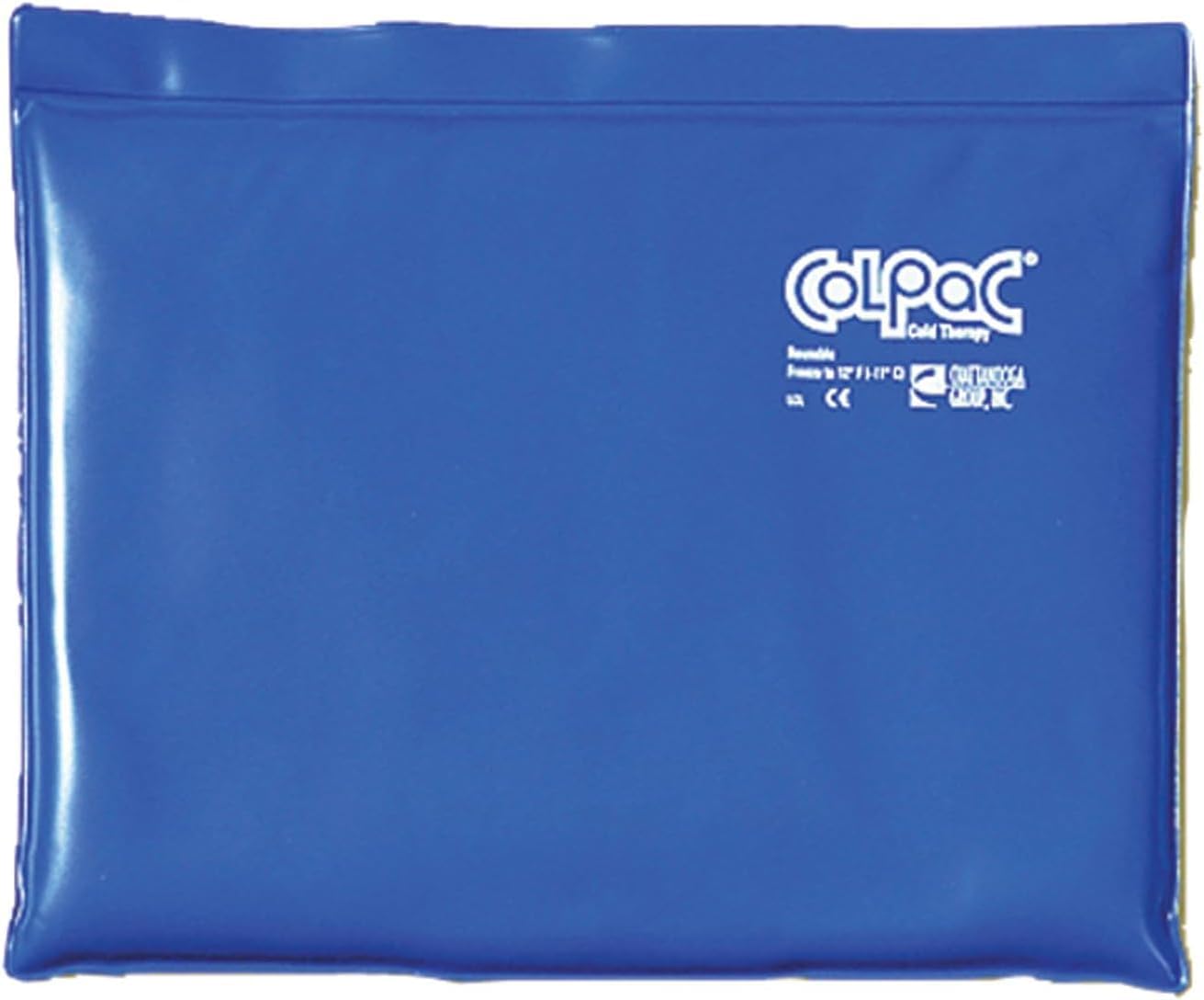 Chattanooga ColPac - Reusable Gel Ice Pack - Black Polyurethane - Standard - 10 in x 13.5 in - Cold Therapy - Knee, Arm, Elbow, Shoulder, Back - Aches, Swelling, Bruises, Sprains, Inflammation
