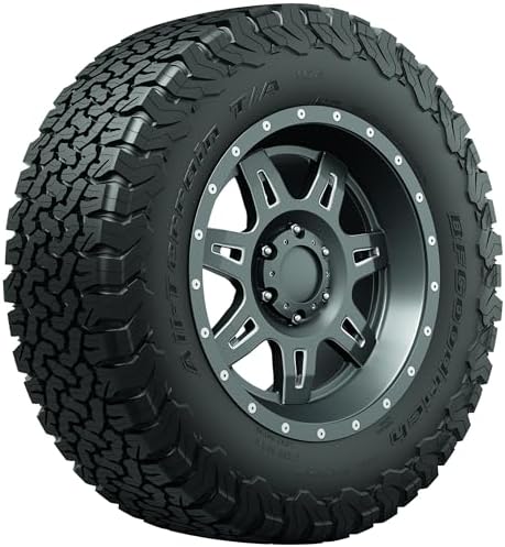 BFGoodrich All Terrain T/A KO2 Radial Car Tire for Light Trucks, SUVs, and Crossovers, LT265/70R17/C 112/109S | Light Truck All Terrain All Weather Traction 112/109S Rated C (6 Ply) Radial Construction Raised White Letters Tire