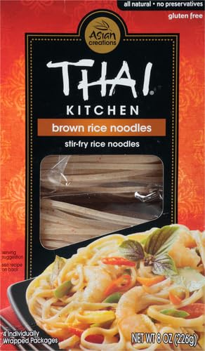 Thai Kitchen Gluten Free Brown Rice Noodles, 8 Oz