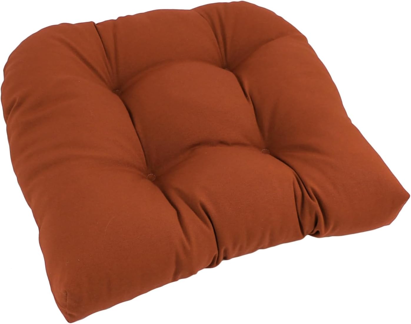 Blazing Needles Twill Rounded Back Chair Cushion,Sage, 19" x 19" 1 Count
