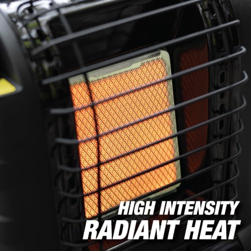Mr. Heater 9,000 BTU Portable Buddy Midnight Series Radiant Propane Heater