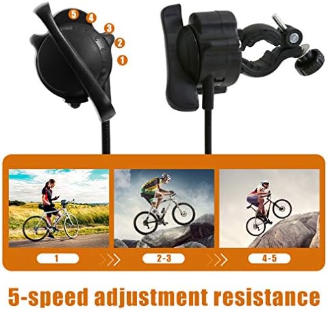 Bike Trainer Stand for Indoor Riding, Bicycle Exercise Training Stand with Magnetic Flywheel, Noise Reduction