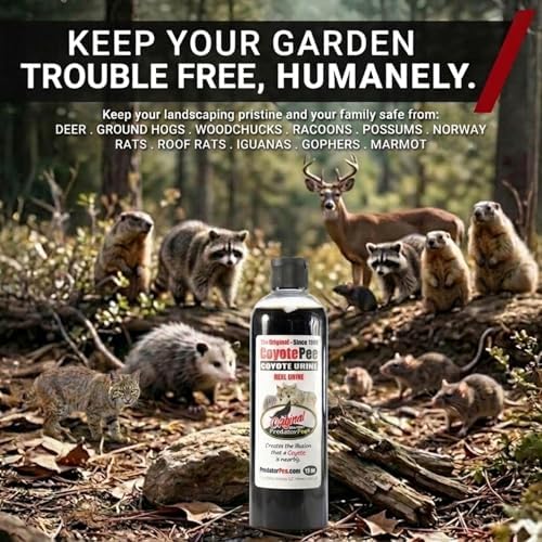 PredatorPee 100% Coyote Urine Natural Predator Scent Made in USA