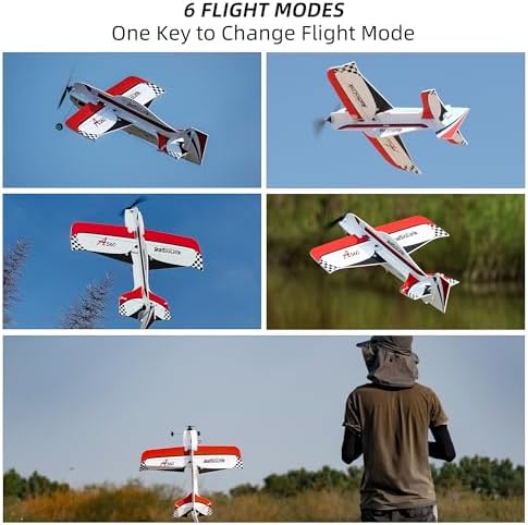 Radiolink A560 Ready to Fly (RTF) 3D Byme-A Gyro 6 Flight Modes RC Airplane