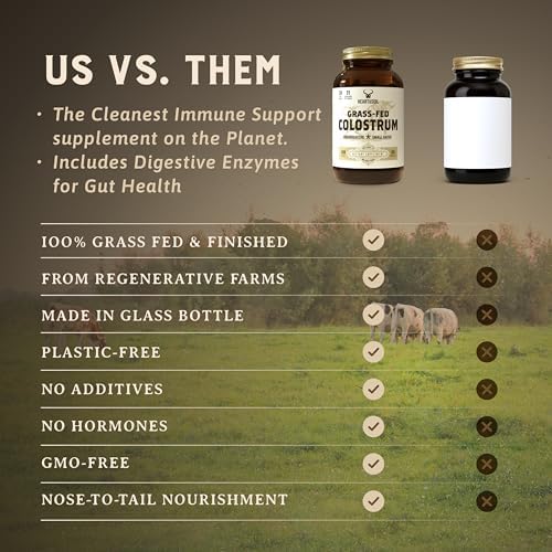 HEART & SOIL Gut & Digestion Supplement, 180 Capsules