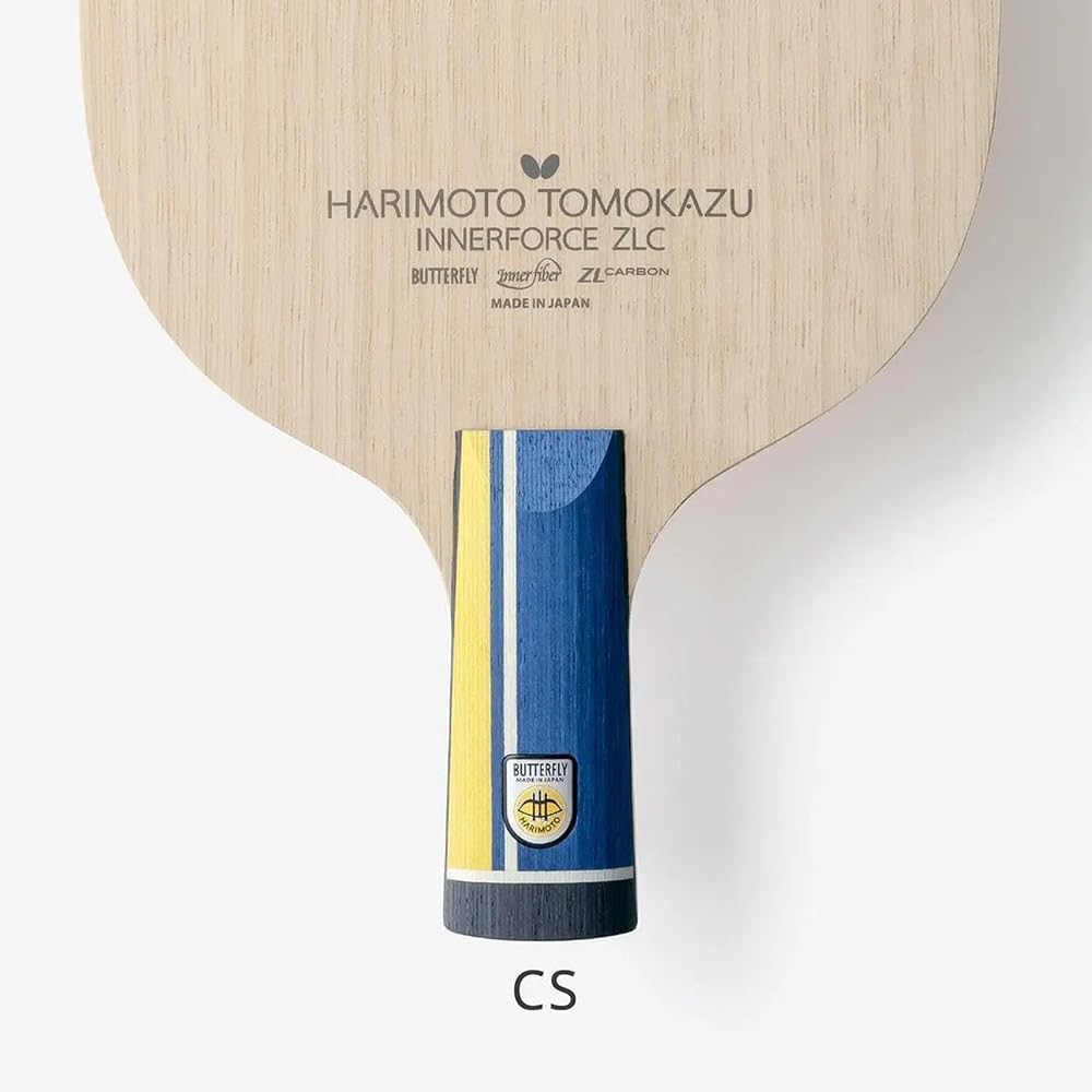 Butterfly Harimoto Innerforce ZLC CS Blade Table Tennis Blade | ZLC Carbon Fiber Blade | Professional Table Tennis Blade | Chinese Penhold Handle