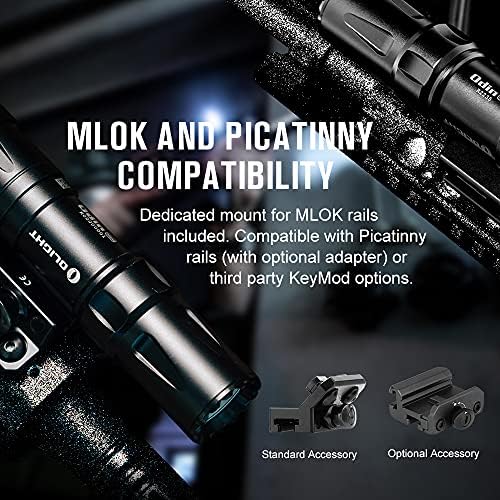 OLIGHT Odin Mini Ultra Compact 1250 Lumens Mlok Tactical Flashlight