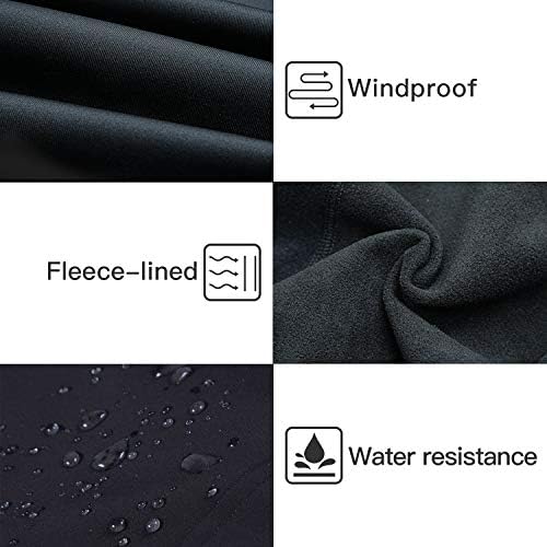 Souke Sports Men's Winter Cycling Jacket Windproof Thermal Bike Jacket