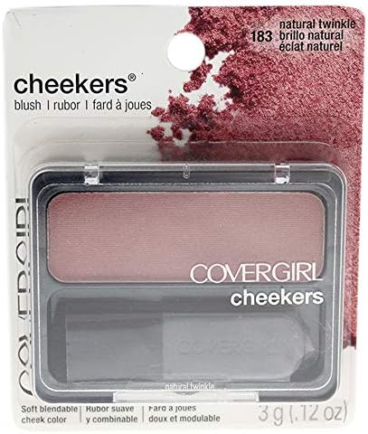 CoverGirl Cheekers Blush, # 150 Pretty Peach, 0.12 Ounce
