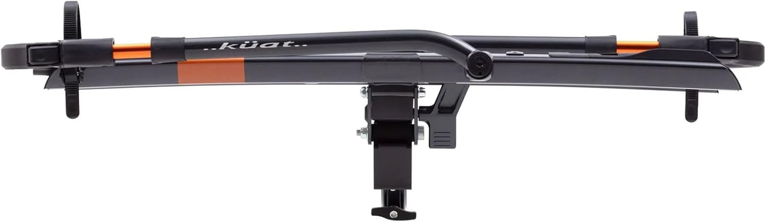 Kuat Sherpa 2.0 Compact 2-Bike Transporting Hitch Rack | Durable Lightweight Aluminum Compact 2-Bike Transporting Hitch Rack w/Cable Lock & Foldable Tire Cradles, 40 Lbs per Tray