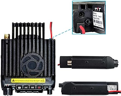TYTTH-9000D Car Mobile Transceiver 60W VHF 2M 146MHz Ham Radio 2 Way Radio with USB Programming Cable, Black