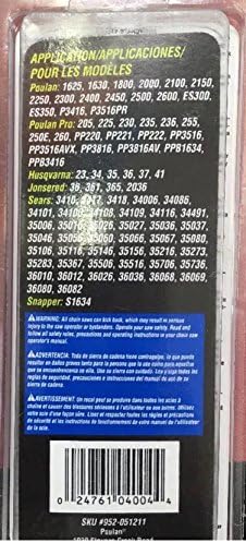 Poulan 16-Inch Chain 3/8 952051211