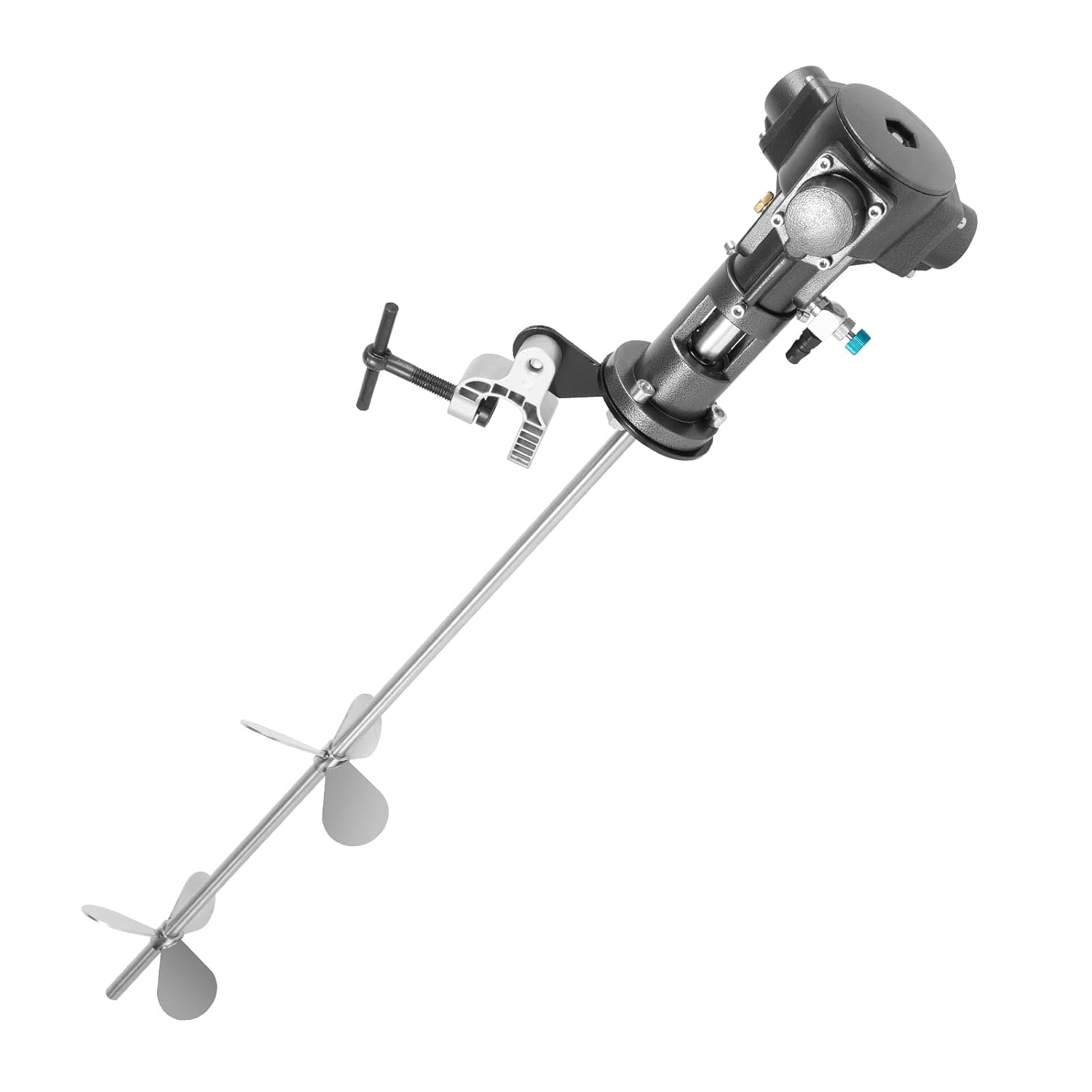 50 Gallon Pneumatic Automatic Paint Mixer Stainless Steel Pneumatic Mixer Paint Mixer Industrial Coating Ink Paint Mixer Air Agitator 1/2 HP 200L