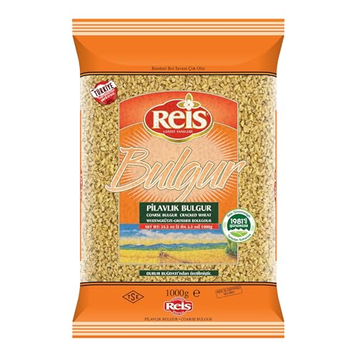 Reis Coarse Bulgur Wheat, Cereal Bag for Pilaf, Meal & Soups, 2.2 lb