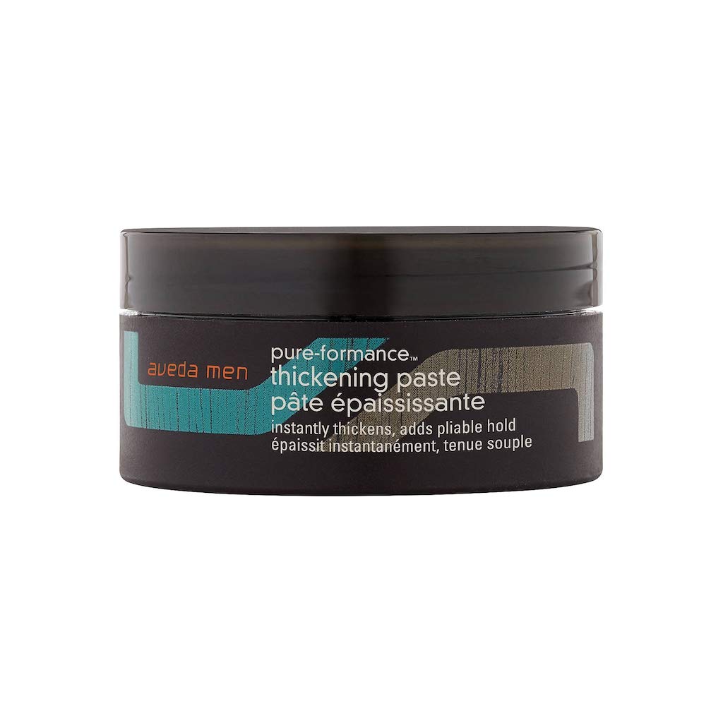 Aveda Men Pure-Formance Thickening Paste | Thickens Hair | Versatile Hold | Natural Finish Hair Styling Paste | With Amla |91% Naturally Derived*, 2.5 Fl Oz
