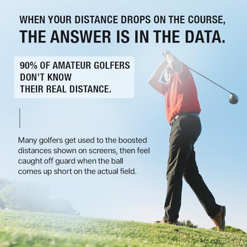 BLACK T SHOT5 Golf Launch Monitor Portable Doppler Radar Swing Speed Trainer with Ball Speed, Club Head Speed, Smash Factor & Distance Tracking