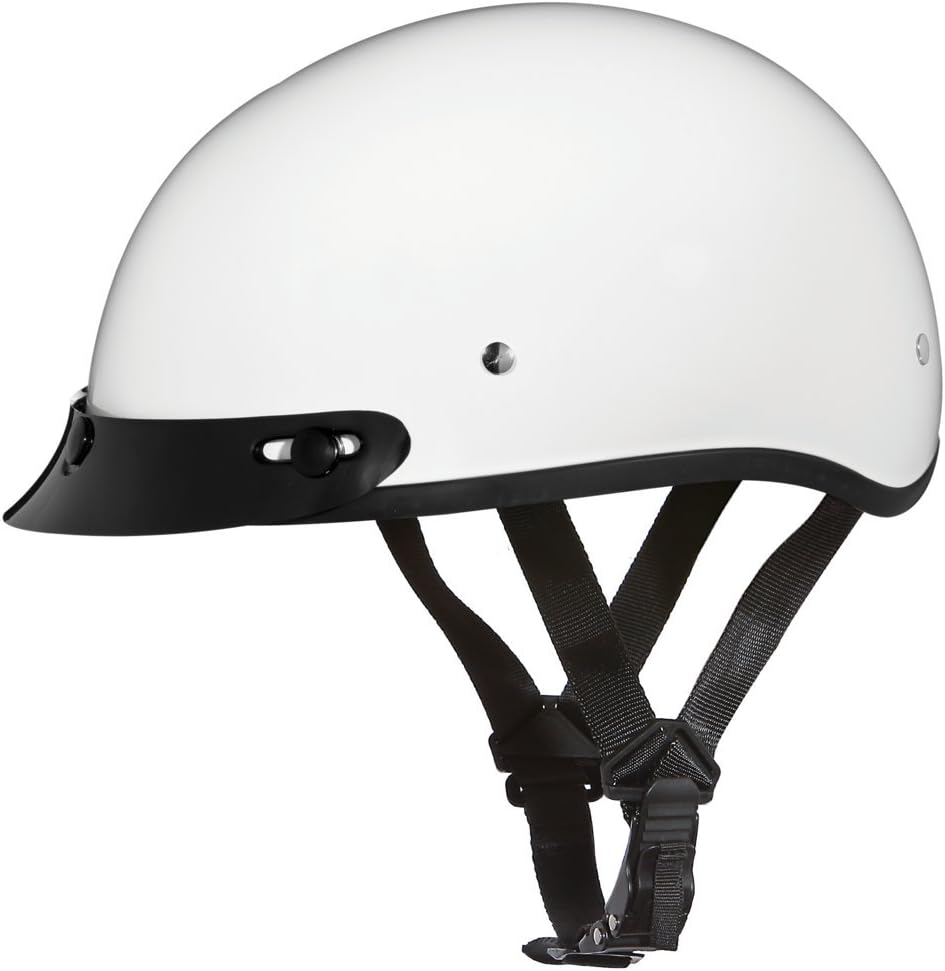 Motorcycle Helmet Half Skull Cap - Lightweight & Stylish DOT Approved Helmets for Adults - Perfect for Men and Women Riders - Comfortable & Secure Fit- Stylish Protection for Everyday Riding