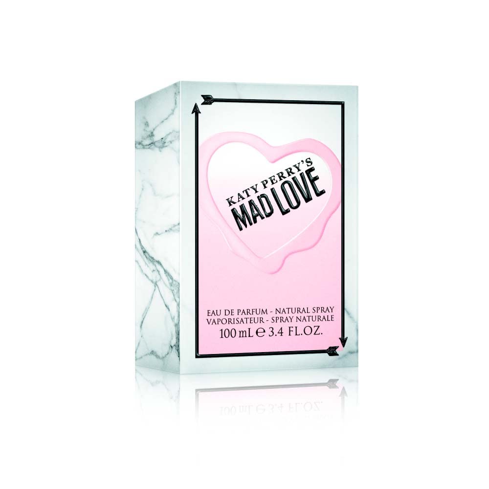 Katy Perry Mad Love, Eau de Parfum, 1 fl. oz., Women's Fragrance by Katy Perry with Floral, Fruity & Feminine Scents Mixed with Warm & Sexy Musk & Wood. An Appealing & Attractive Gift.