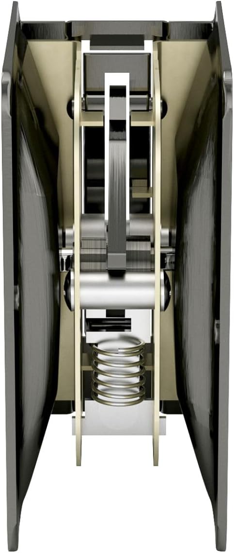 Richelieu | Onward Privacy Pocket Door Pull, Rectangular, Antique Nickel
