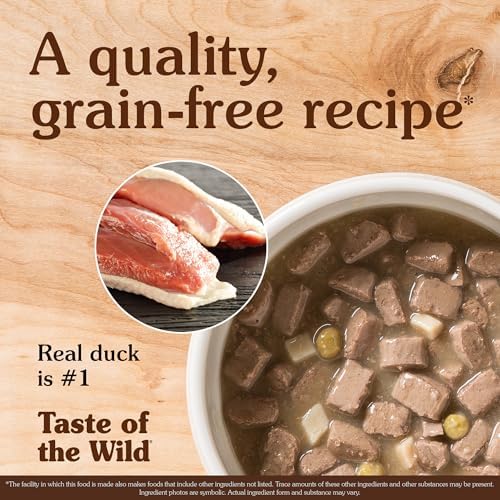 Taste of the Wild Pacific Stream Wet Food Salmon in Gravy 13.2oz Case of 12 | Puppy & Adult Dogs | Grain Free Recipe* | Complete & Balanced to Satisfy Finicky Dogs | Sweet Potatoes for All Day Energy