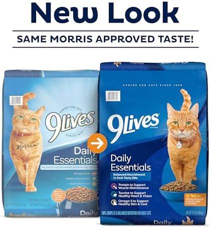 9Lives Daily Essentials Dry Cat Food, 20 Pound Bag