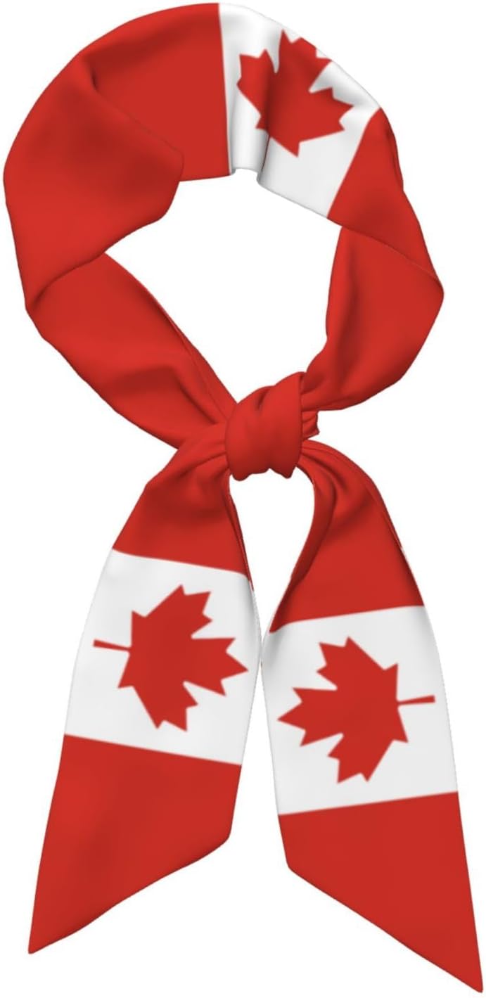 Country Flag Scarf For Women, Multi‑purpose Ribbon, Fashion Neck Hair Handbag Accessory, Versatile Bandana Headband