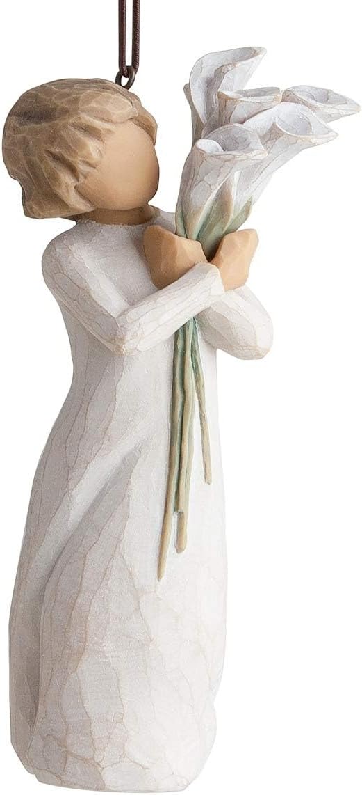 Willow Tree Abundance Hanging Ornament, Sculpted Hand-Painted Figure | Cast from a Susan Lordi Original Carving, Meaningful Gift for Any Occasion, Ready to Hang, Collectible Resin Keepsake