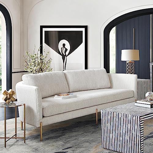 Lane Sofa in Light Cream Fabric