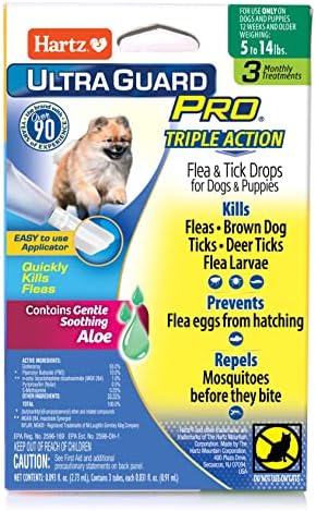 Hartz UltraGuard Pro Flea Tick Drops for Dogs 3160 lbs