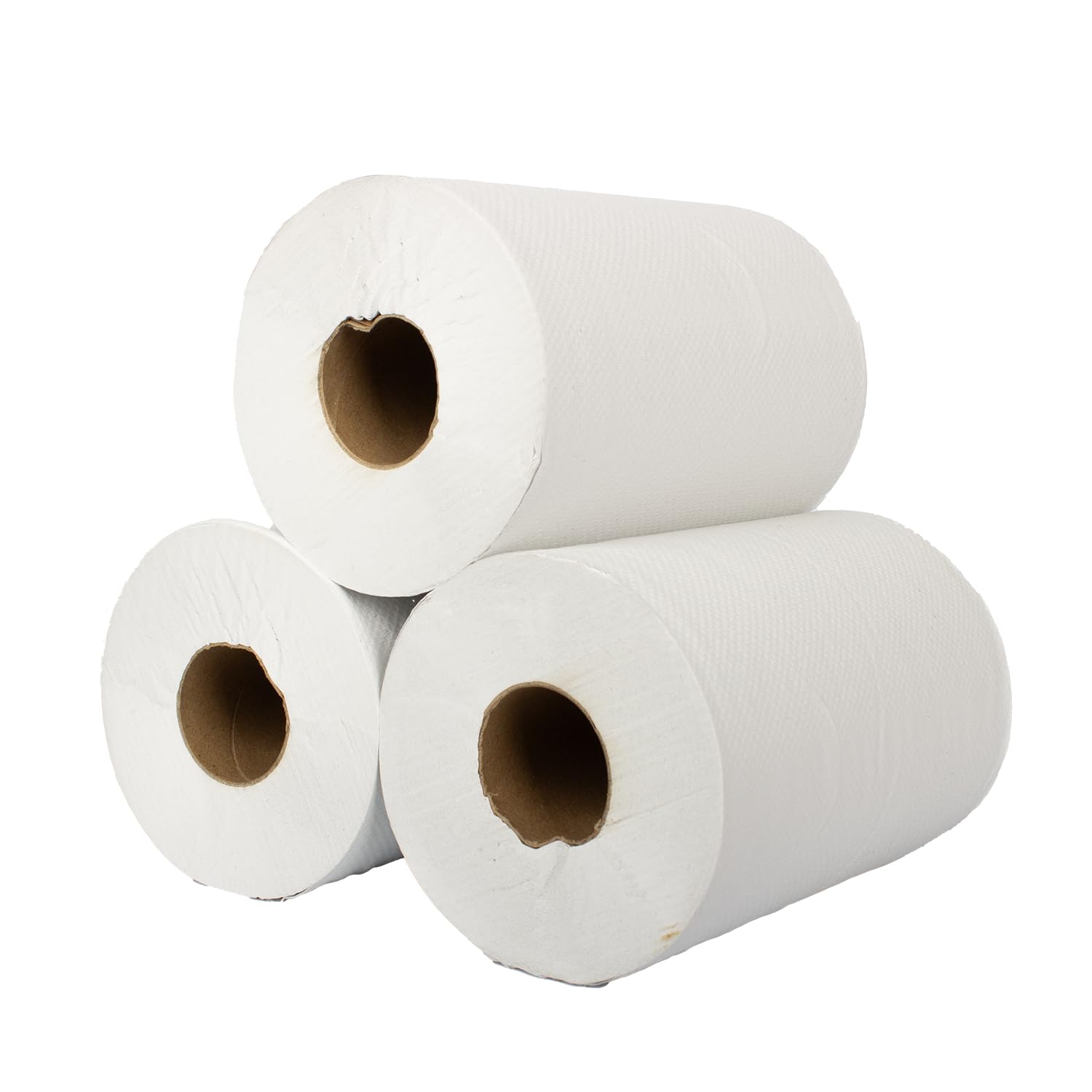 Karat JS-RTW350 Junior Paper Towel Roll, White (Pack of 12)