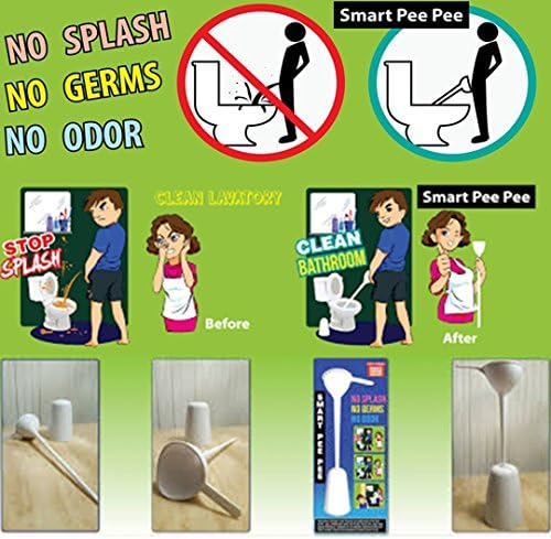 Worltra Smart Pee Pee Men Urine Device No Splash Pee Clean Toilet Lavatory