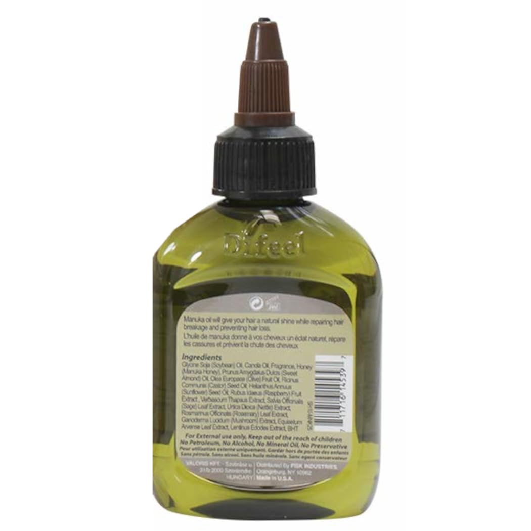 Difeel Soy Hair Oil Blend - Travel Size 2.5 Ounce