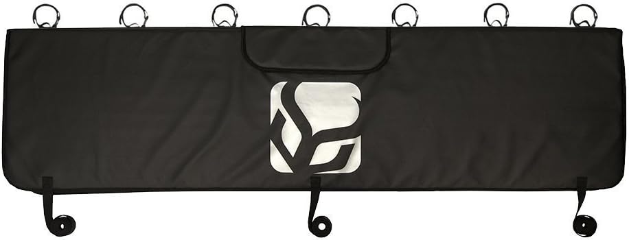 Demon Tailgate Pad for Mountain Bikes with Tool Pocket for Mechanic Tools/Tailgate Cover with Secure Bike Frame Straps