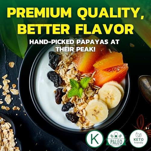 Native Forest Organic Papaya Chunks in Fruit Juice - 14 Ounce (Pack of 6) | Canned Organic Papaya Fruit, Non-GMO, Vegan