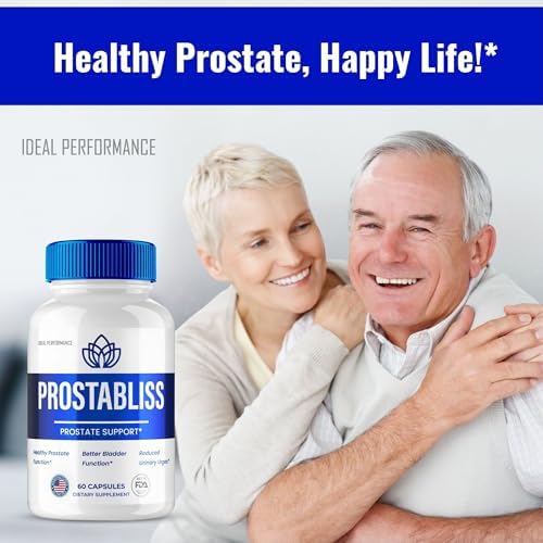 ProstaBliss Prostate Capsules - Official ProstaBliss Supplement Pills - Maximum Strength, All Natural Formula Support Prostate Health