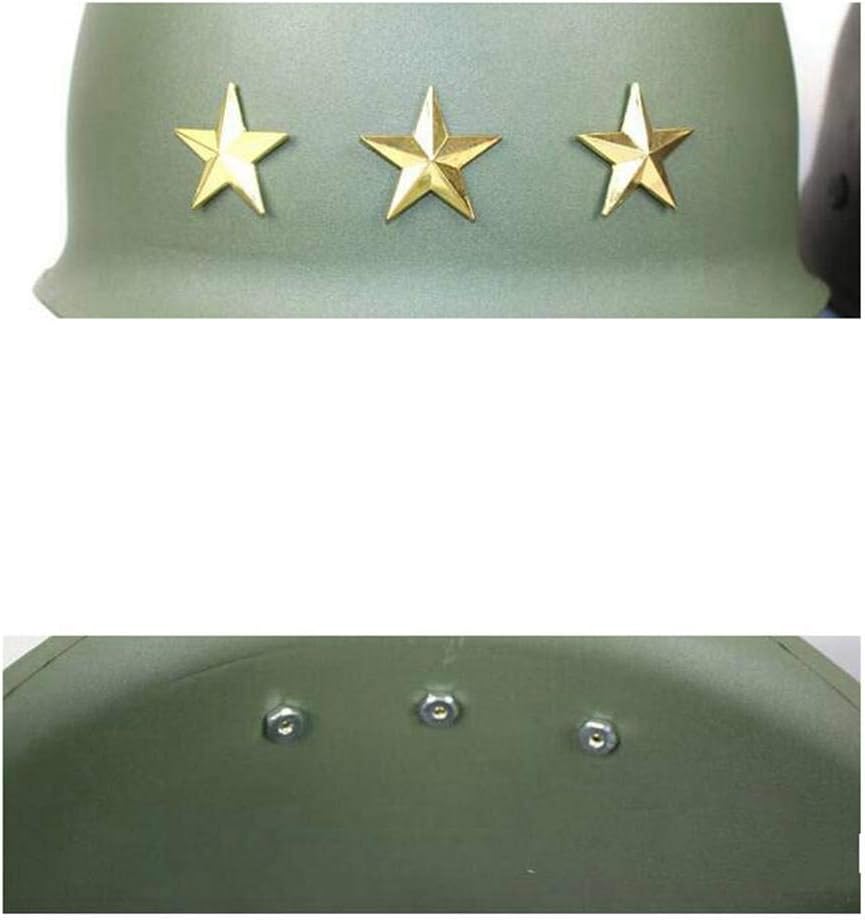 M1 Replica Helmet with Inner Helmet M1 Double Decker Helmet World War USA Army Safety Steel Helmet