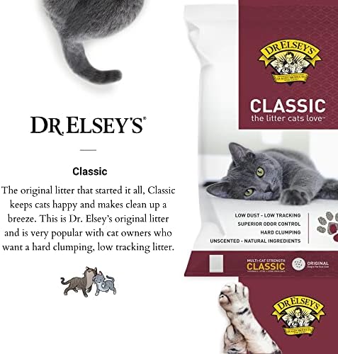 Precious Cat Classic Premium Clumping Cat Litter, 40 lb Bag